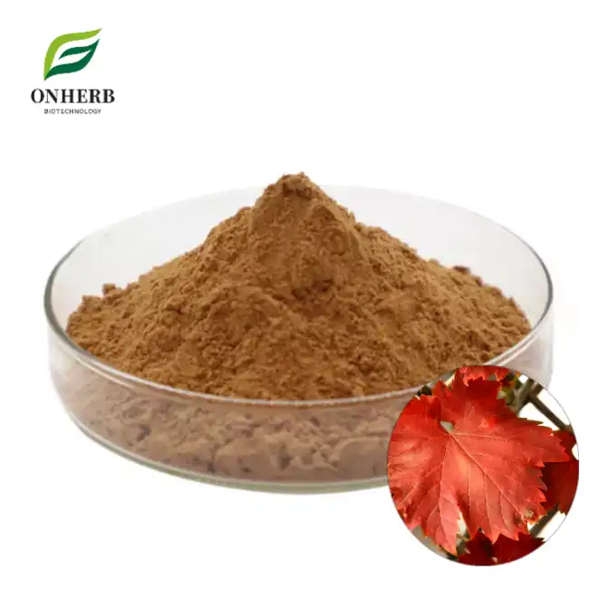 Red Vine Leaf Extract Powder